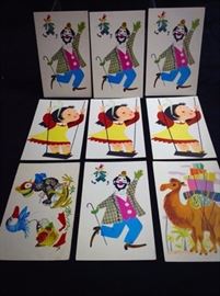 Vintage postcards