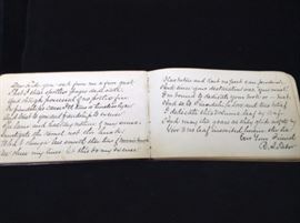 Antique autograph albums