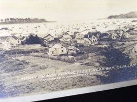 Makah Salmon Fishing fleet Neah Bay