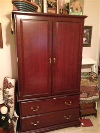 Cherry Wood Armoire