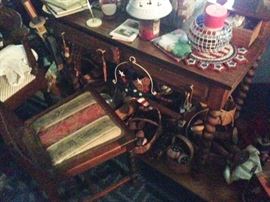 Oak Barley Twist Desk