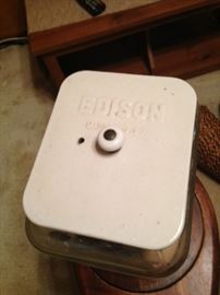 Edison Porcelain Ceramic Lid