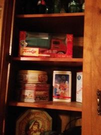 Tin Collectibles & Tonka Truck