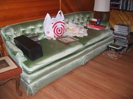 Light Green Velvet sofa