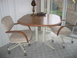 Table and 2 chairs