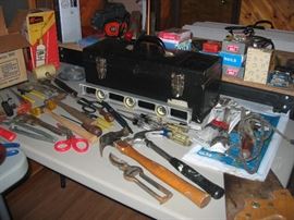 Tool boxes and tools