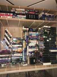 VHS & DVD's
