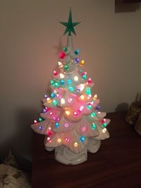 Porcelain Christmas Treee