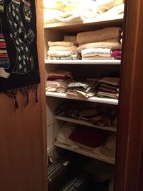 Linens, Towels, Sheets, etc.