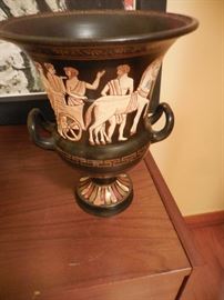 Hand Painted Greek Urn