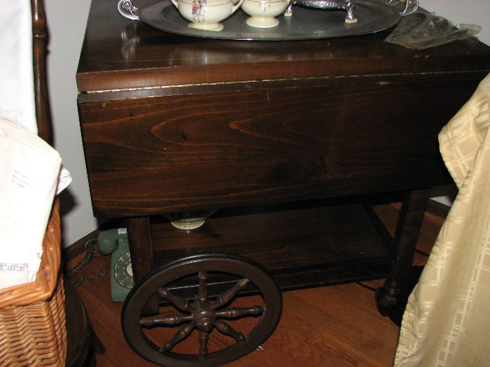 Heywood Wakefield Colony tea cart