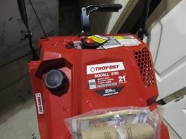 TROY BUILT SNOWBLOWER PHOTO