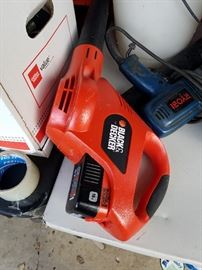 back and decker and Ryobi power tools, other tools as well like Chicago, Pittsburg and Craftsman to name a few.