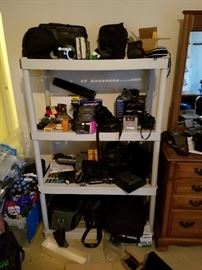 over 25 camera's some digital and others analog