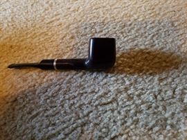vintage smoking pipe with rare touch