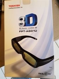 3 D TV glasses