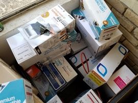 Ink for Epson and HP printers, also HP and Epson printers are in the sale as well. also toner