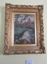 JAMES McGIE OIL PAINTING