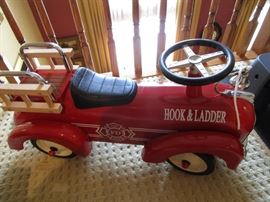 HOOK AND LADDER KIDS RIDE AROUND