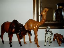 Wood Animal Decor