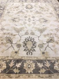 8x10 Silver Wash Oushak