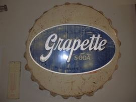 Grapette Bottle Cap Sign