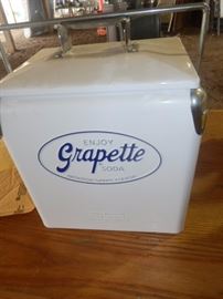 Grapette Metal ice Chest Limited Edition 500 made in the year 2000