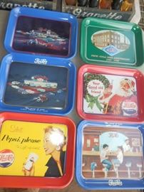 Pepsi Tin Trays