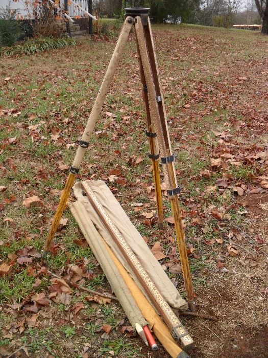 Poles for Surveyor equipment 