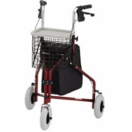 Health Care items: 2, 3 & 4 wheel walkers, 2 wheel chairs, 3 potty seats, lift board and more