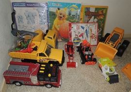 vintage to newer toys