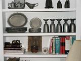 COLLECTION OF PEWTER AND ANTIQUE IRONS