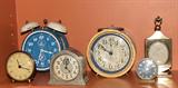COLLECTION OF ANTIQUE ALARM CLOCKS