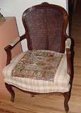 ANTIQUE FRENCH CANE CHAIR