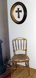 GILT BALL ROOM CHAIRS A LA DIANE VREELAND