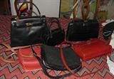JUDITH LEIBER, FURLA, MUSKA, ALLIGATOR, DOONEY & BURKE AND KENNETH COLE LEATHER HANDBAGS