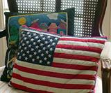 PRIMITIVE APPLIQUE PILLOWS