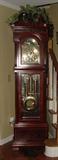ALMOST BRAND NEW RIDGEWAY GRANDFATHER CLOCK