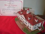 DANBURY MINT PRESIDENTIAL HOMES SERIES-MOUNT VERNON