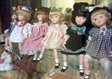 HUGE COLLECTION OF COLLECTIBLE DOLLS IN BOXES