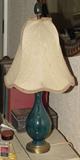 ANTIQUE AND RARE 1920'S PAIRPOINT BLUE GLASS LAMP