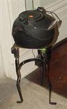 CAST IRON KETTLE AND STAND