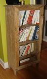 ANTIQUE RUSTIC WOOD SHELF UNIT