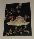 HANDPAINTED MONKEY CASBAH PAINTING