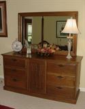 GREAT SOLID WOOD TRIPLE DRESSER