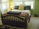 VINTAGE SOLID WOOD BED
