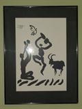 SIGNED ORIGINAL PICASSO INK DRAWING