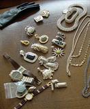 AMAZING AMOUNT OF SIGNED AND UNSIGNED VINTAGE AND NEWER COSTUME JEWELRY (TO BE SOLD IN LOTS)
