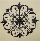 CHARLESTON GATE DECORATIVE IRON MEDALLION