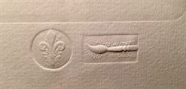 Pair of Signed Hand Colored Ponte Vecchio Botanical Artwork (32" x 36")  